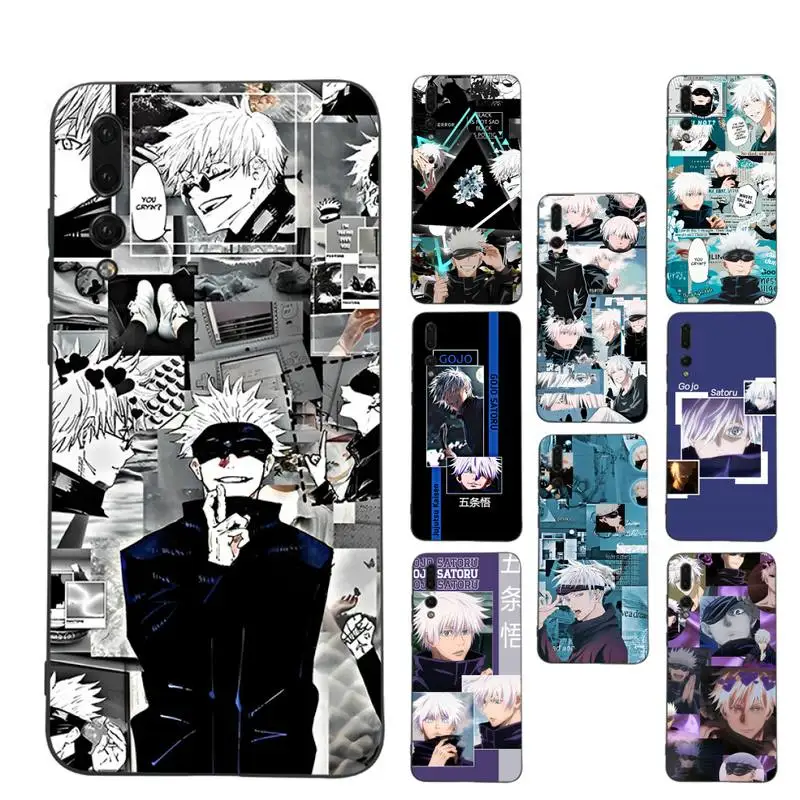 

Jujutsu Kaisen Gojo Satoru Phone Case for Huawei Honor 10 i 8X C 5A 20 9 10 30 lite pro Voew 10 20 V30