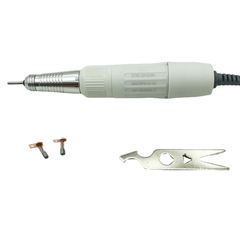 

30000RPM Electric Nail Drill Machine Handle White SDE H20N For Strong210 Marathon Handpiece dentistry Nail Drill Polish Pen