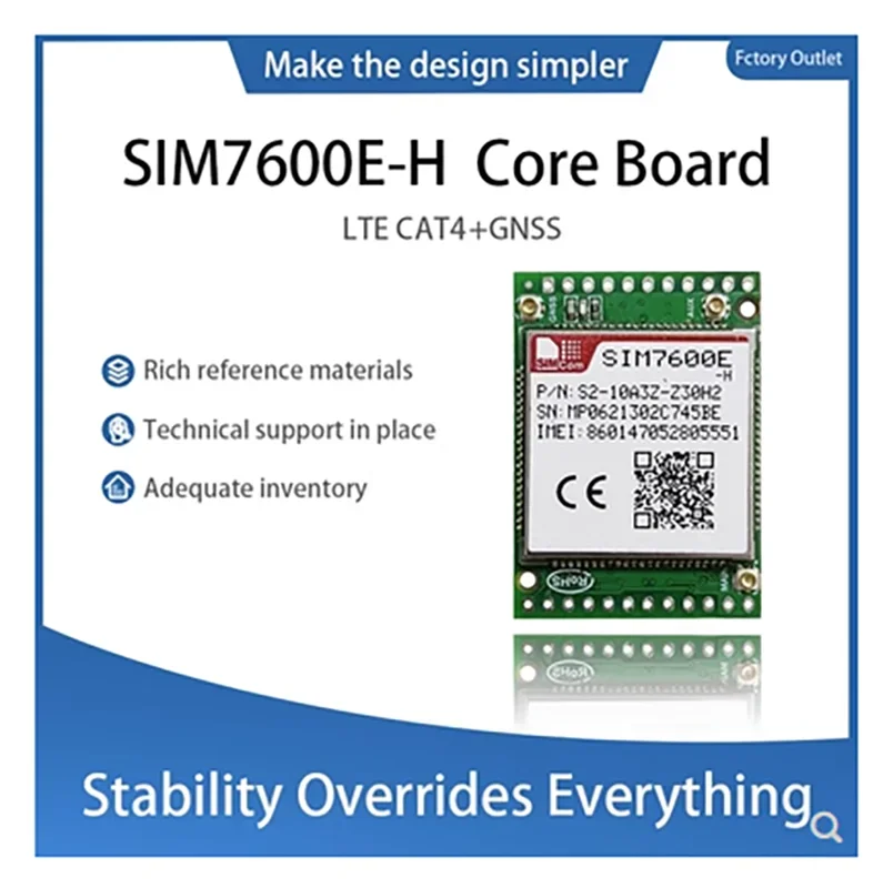SIMCOM SIM7600E-H LTE CAT4 плата