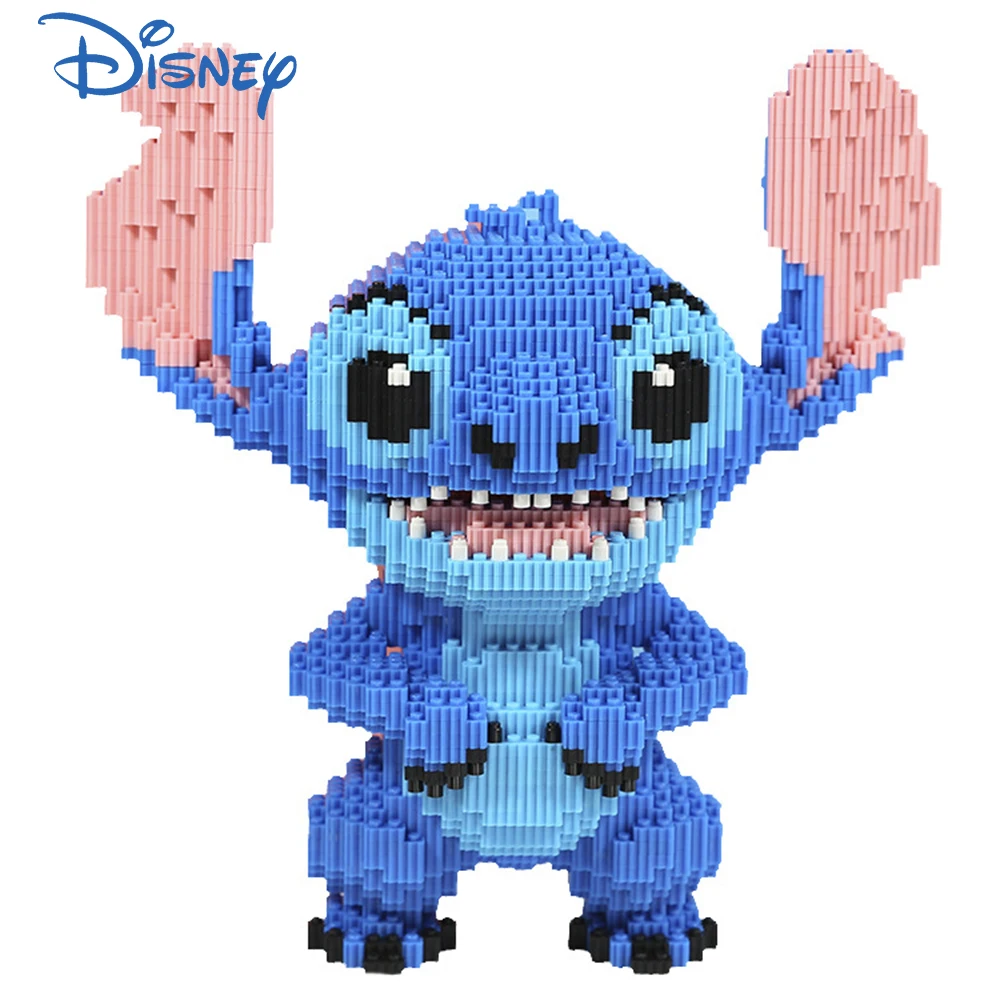 

6995pcs Disney Stitch Building Blocks Series Miniature Diamond Small Particles Assembled Children's Educational Toys