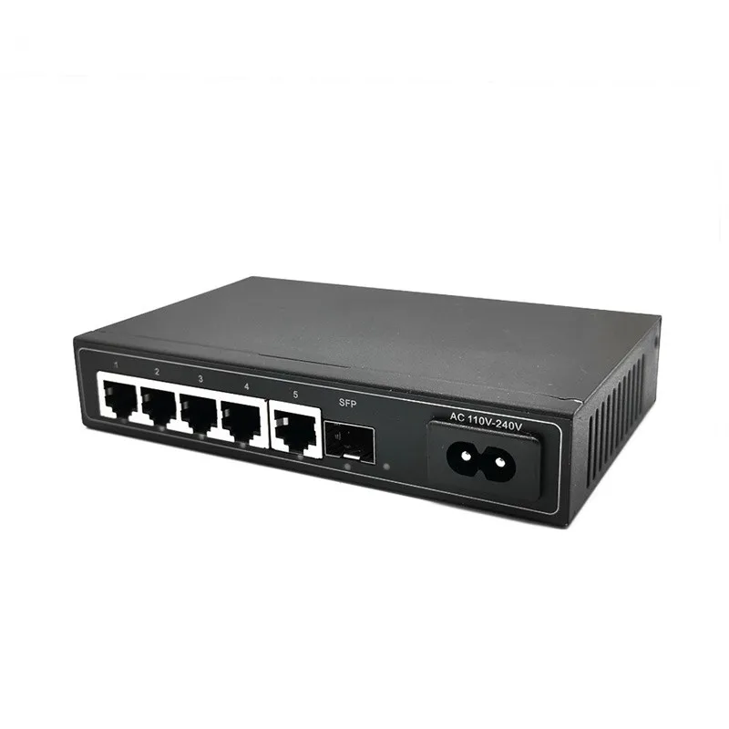 Фото Сетевой коммутатор Gigabit RJ45 с 4 портами по хорошей цене №3