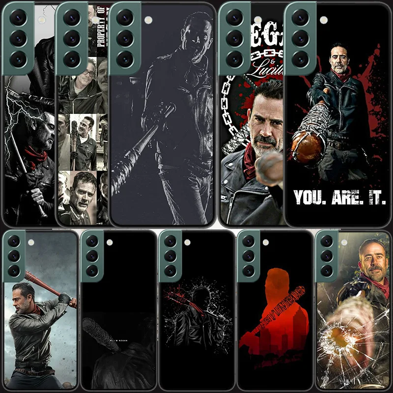 

Negan The Walking Dead Phone For Samsung Galaxy S20 FE S21 Plus S22 Ultra Case S10 Lite S9 S8 S7 Edge F52 F62 Cover Silicone Sof