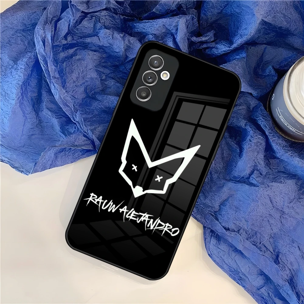Чехол Rauw Alejandro для Samsung Galaxy S26 S25 S24 S30 S21 S23 S20 S22 FE Pro Edge Ultra Plus, стеклянная накладка (art.: 3920da8a9df61) - 3920da8a9df61