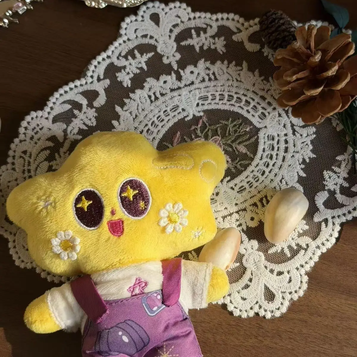 Набор плюшевых аксессуаров Aouboom Aou boom Ceri Cute из хлопка с принтом, 10 см, Tpop Thailand (art.: 3920dbd37f46c) - 3920dbd37f46c