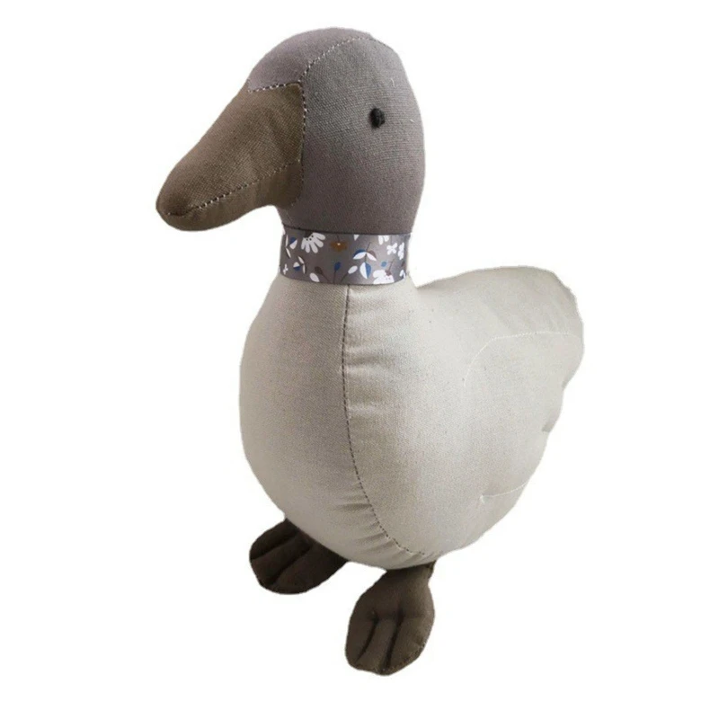 

Q9QB 9’’ Cute Stuffed Animal Duck Doll Baby Teething Toy Super Soft Girls Boys Favor