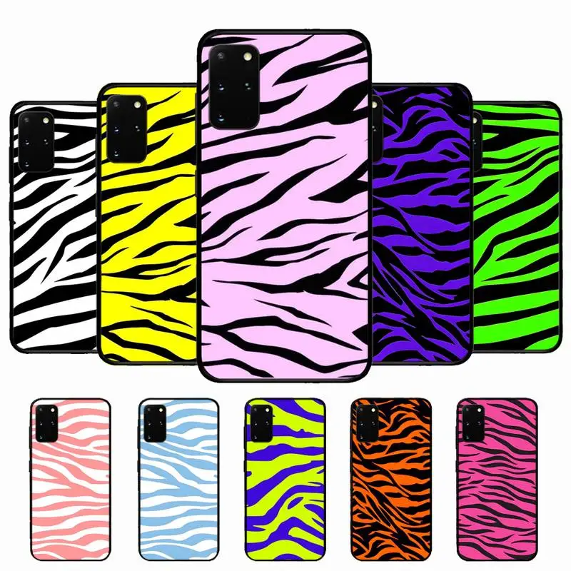 

Fashion zebra Phone Case for Samsung S10 21 20 9 8 plus lite S20 UlTRA 7edge
