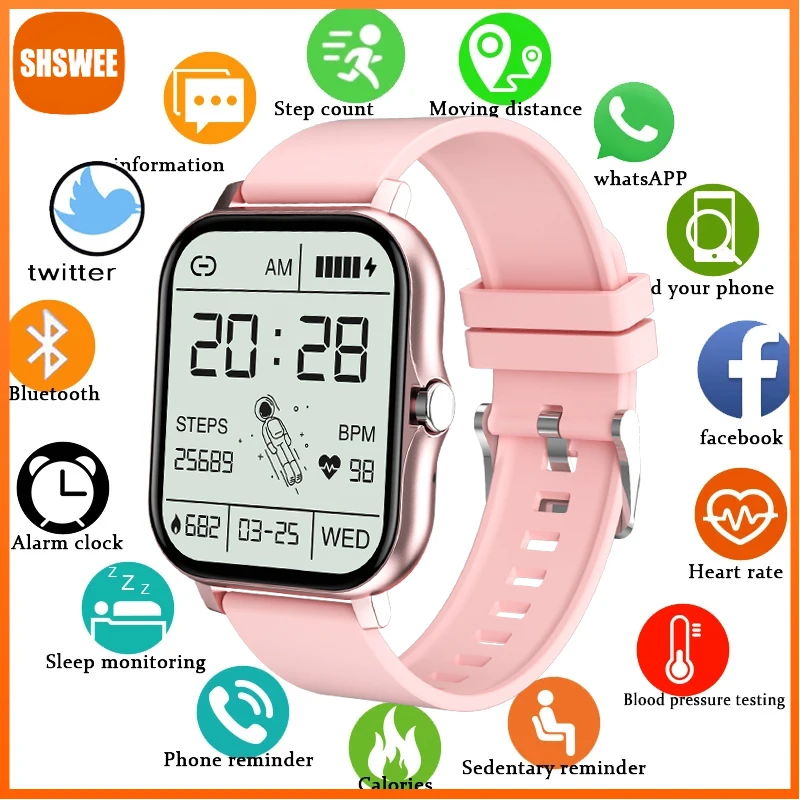 

For Huawei Xiaomi Bluetooth Call Smart Watch Women Smartwatch Men Fitness Tracker Waterproof touch screen For Android iOS