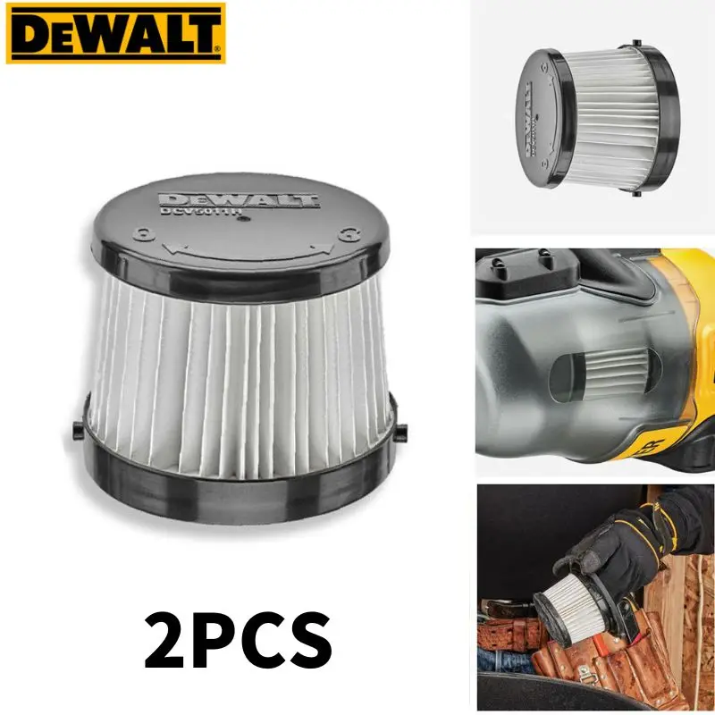 

Фильтр DEWALT DCV5011H, запасные части, 2 шт., подходит для портативного пылесоса 20 в, беспроводной пылесос DCV501, Бытовые аксессуары