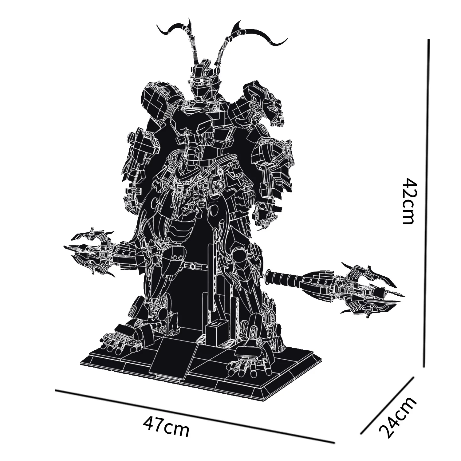 GZ7127 сборка строительного блока National Tide игрушечное лицо судья в идеальное издание