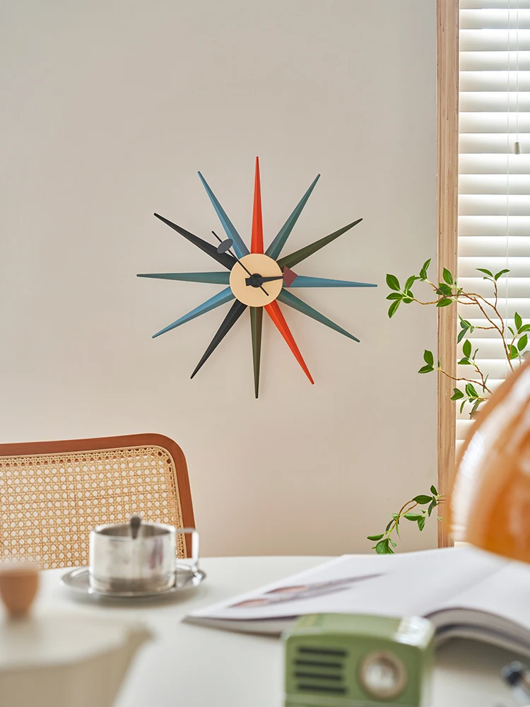 

Aesthetic Quartz Wall Clocks Unique Frame Craft Design Silent Movement Wall Clocks Wooden Korean Horloge Bedroom Decor Zegar