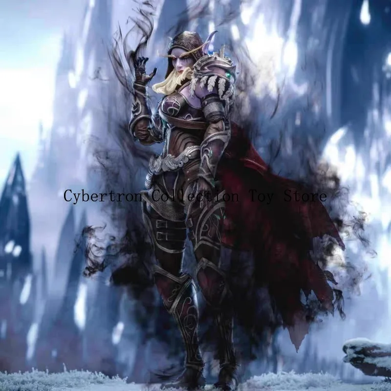 Фото В наличии: Фигурка Сильваны Ветрокрылой из World of Warcraft, масштаб 1/10, с полным комплектом аксессуаров №4