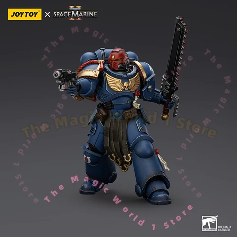 JOYTOY Warhammer 40K Space Marine 2 Adjutant of The Titus Gadriel Cherren Brothers 1/18 фигурки