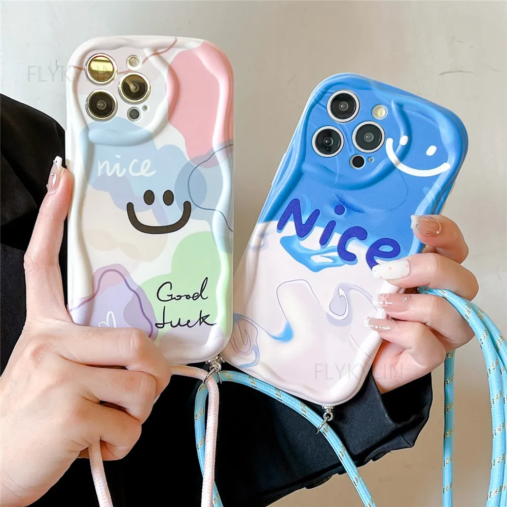 Силиконовый чехол с ремешком через плечо для Xiaomi Redmi Note 13 12 11 10 9 Pro 12S 11S 10S 9S 12C 13C POCO X6