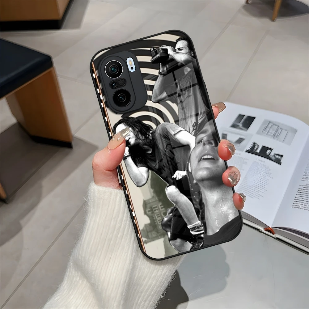Pearl Jam R-Rock Band Phone Case for Redmi 12c 13c 12 13 Note Pro Plus 11 10 11s 12s Tempered Glass Cover