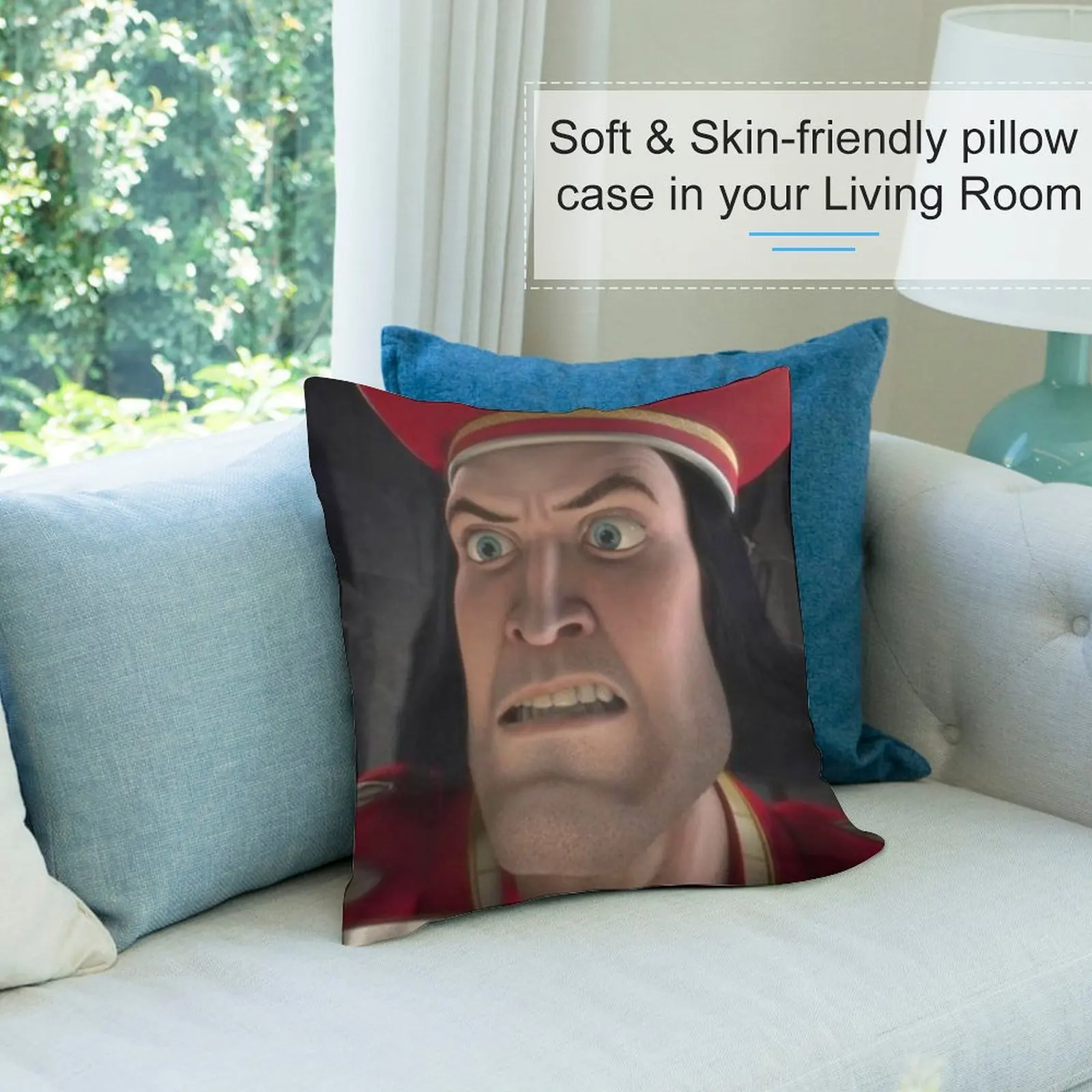 Подушка Lord Farquaad наволочка наволочки для подушек подушка