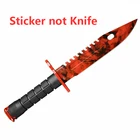 (Наклейка не нож) индивидуальная Автомобильная наклейка для фантастических ножей-бабочек переключающее лезвие нож царапин водонепроницаемый автомобильный домашний декор