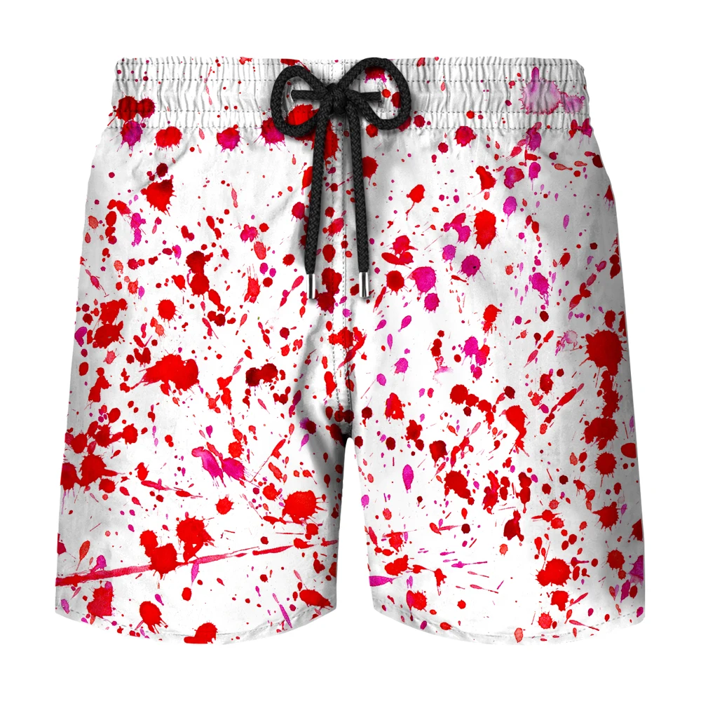 

2022 Fashion 3D Printing Leopard Swim Trunks Men's Summer Beachwear Loose Swim Trunks Swimwear Hip Hop Vacation Shorts
