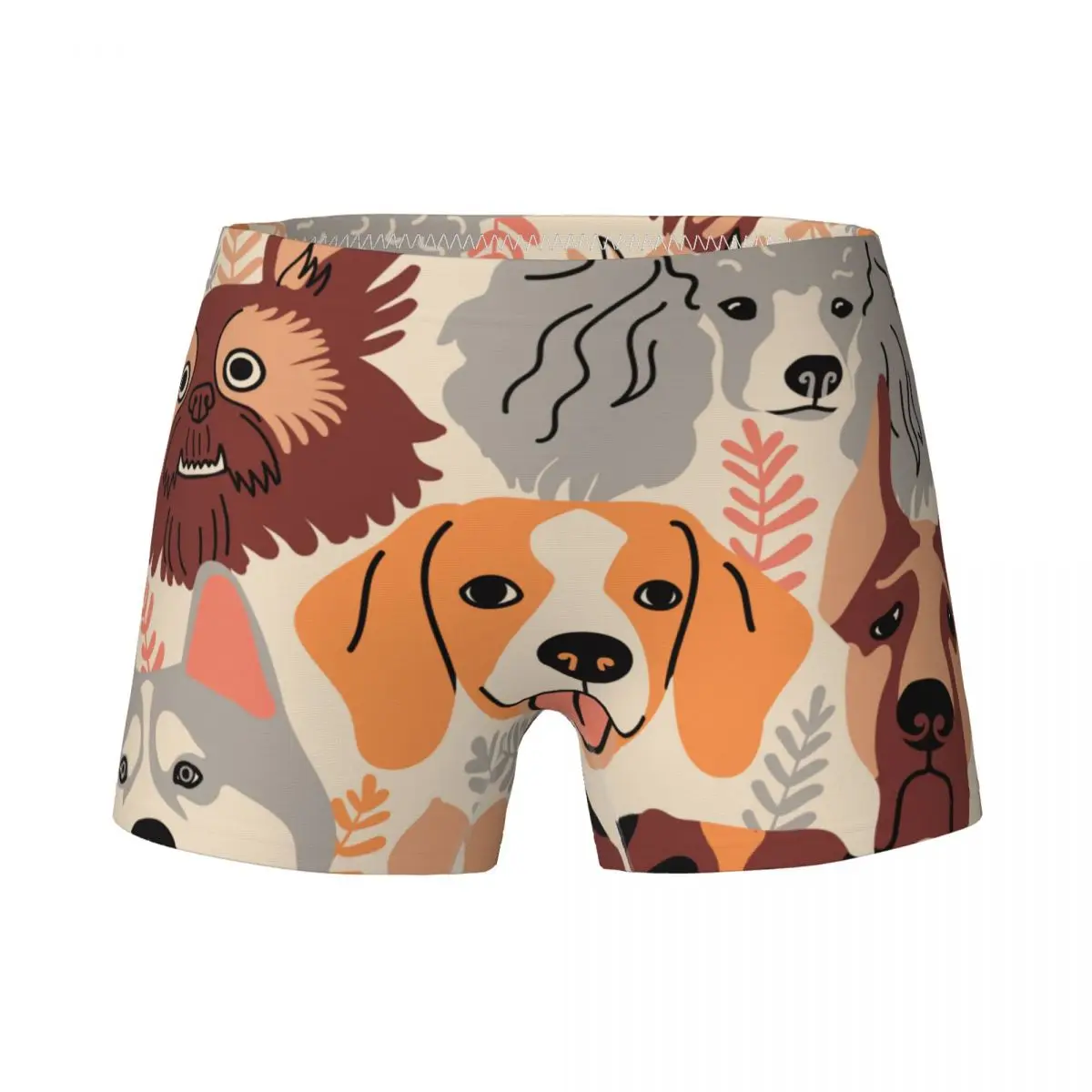 

Children Funny Husky Beagle Mastiff Pug Cotton Boxer Breathable Gift for Animal Dog Lover Kids Briefs