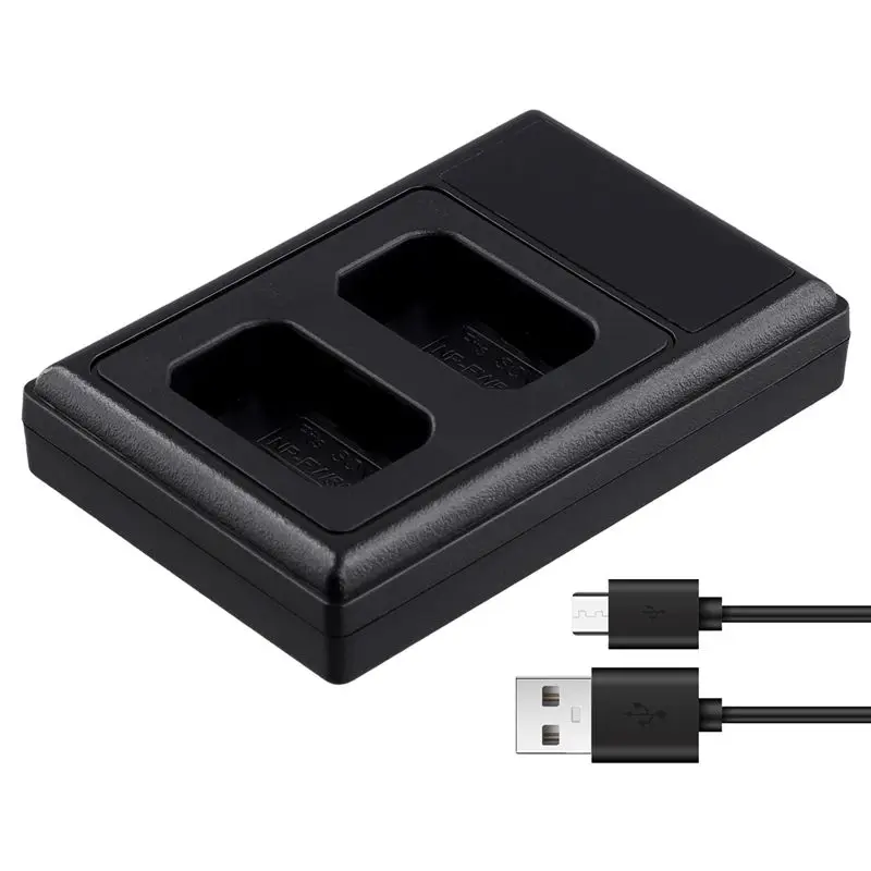 Фото Сетевой USB-кабель с двумя портами Type-C для зарядки аккумуляторов Sony NP-FW50/BN1/BX1/FM50/FZ100 №2