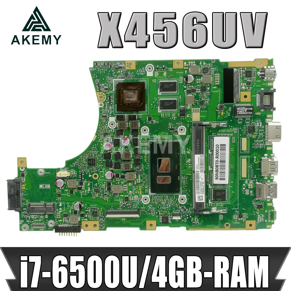 

Материнская плата AKemy A456U для ноутбука ASUS X456UJ X456UVK X456UB F456U X456UV