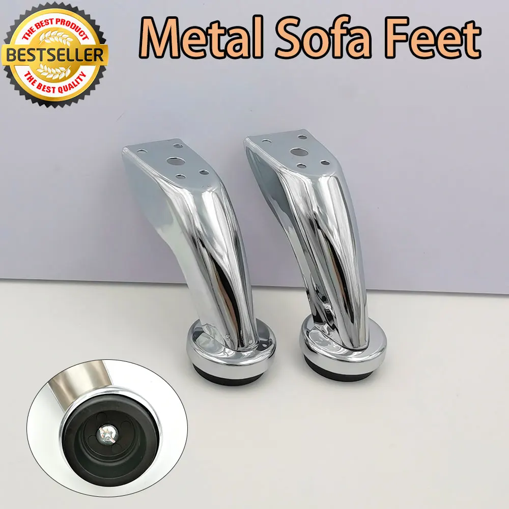 

9/10cm Metal Sofa Feet Modern Style Furniture Table Legs Metal Tapered Sofa Cabinet TV Stands Beds Furniture Legs Heavy Duty
