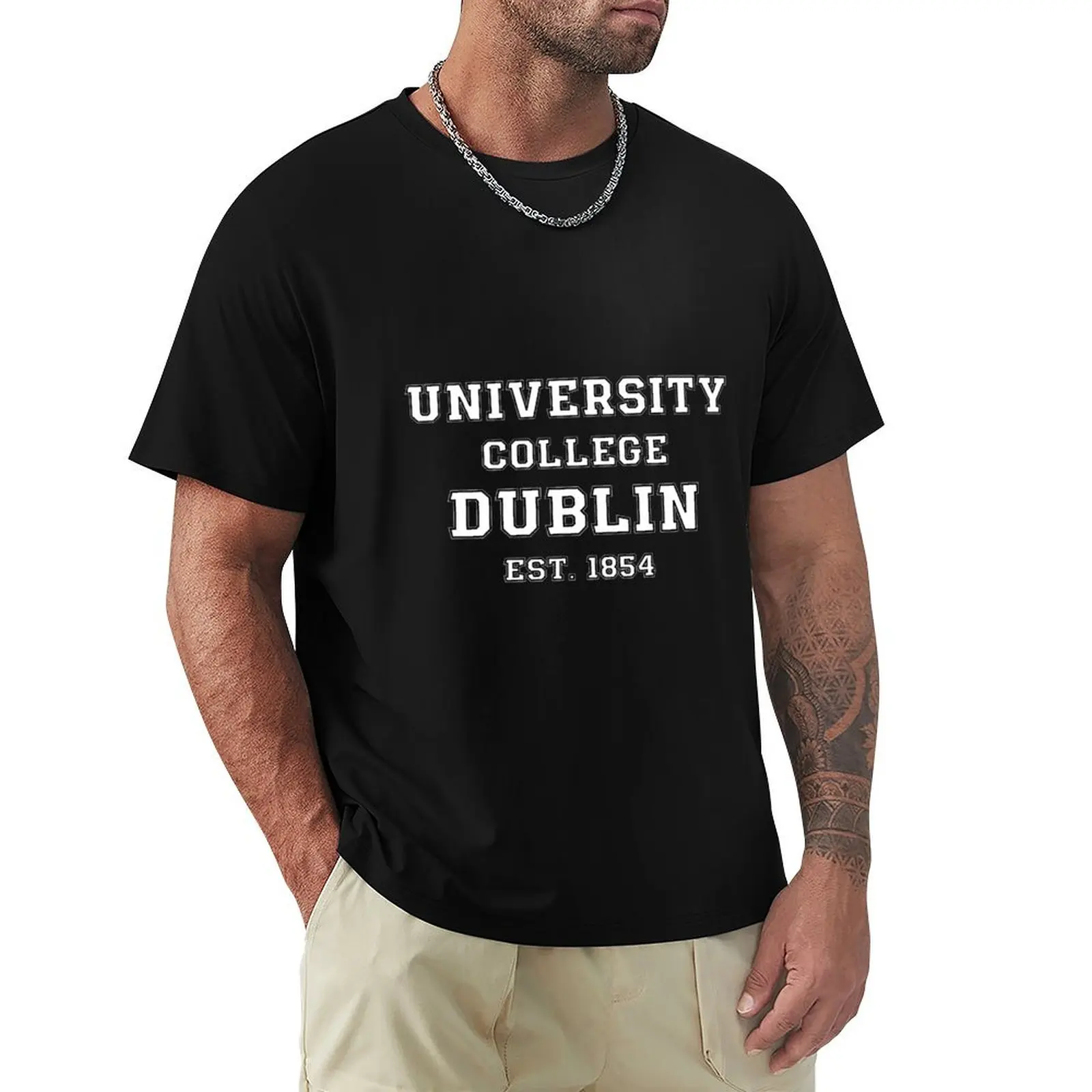 Университетский колледж Дублин-UCD футболка в Дублине женская одежда футболки с