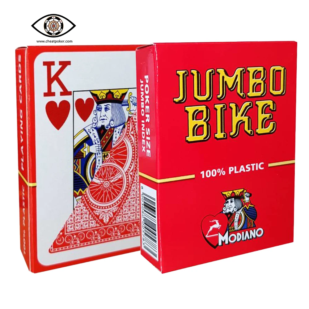 Modiano Jumbo Bike маркированные игральные карты для инфракрасного УФ-пластика
