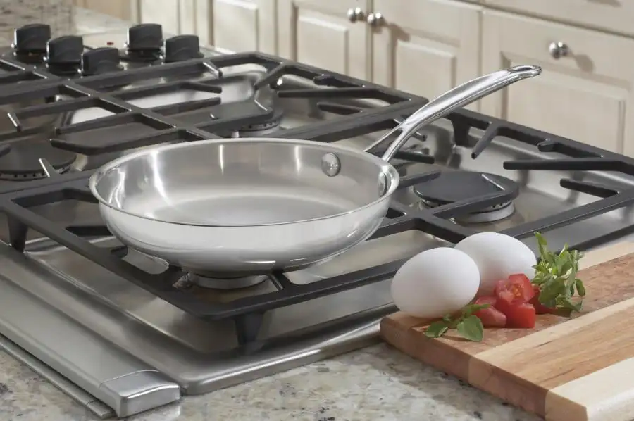 

Classic Stainless Steel 8" Open Skillet