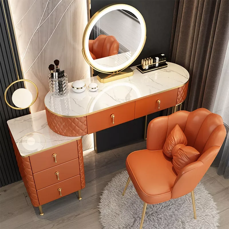 

Dressing Table Bedroom Makeup Table Storage Cabinet Home Furniture Bedroom Furniture Dressers for Bedroom Vantiy with Mirror