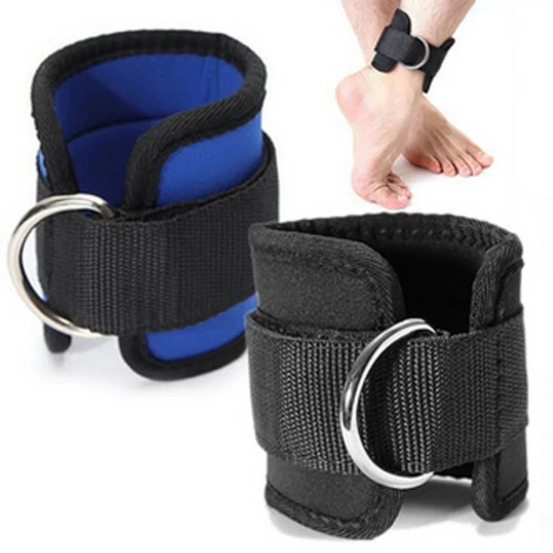 

D-ring Banda Lifting Belt Anchor Strap Fitness Elastica Attachment Thigh Gym Strap Ankle Leg Fitness Cable Exercise Resistencia