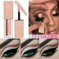 15 colors eyeshadow stick shining makeup glitter pigment waterproof eye shadow stick smoky liquid eye shadow cosmetics