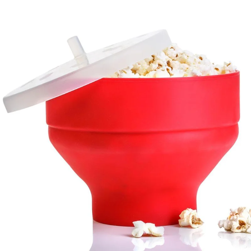 Bowl Diy Popcorn Maker With Lid