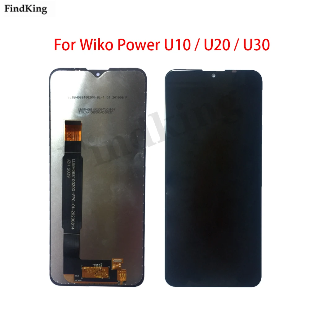 ЖК-дисплей для Wiko Power U10 U20 U30, сенсорный ЖК-экран, дигитайзер в сборе, замена