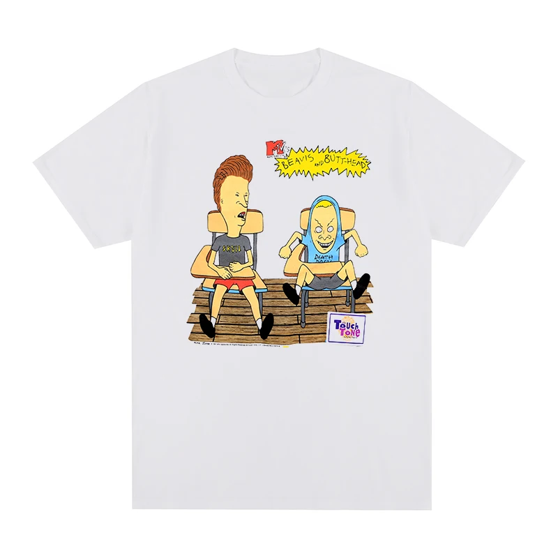 

Beavis And Butthead Stylish breathable white t-shirt Cotton Men T shirt New TEE TSHIRT Womens tops