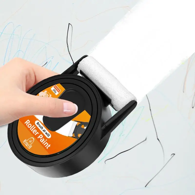 100 г настенной краски валик для ретуши кисть рисования в рулоне ремонтная паста