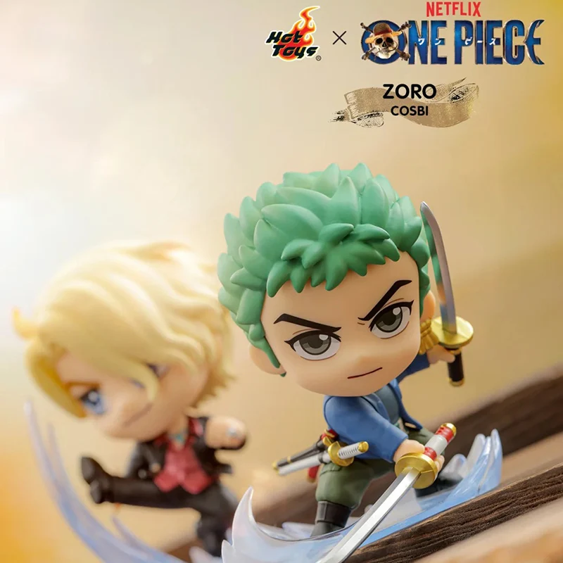 Фото НОВИНКА: Оригинальные фигурки Hot Toys COSBABY: Луффи, Зоро, Нами (серия Blind Box) – декоративные настольные украшения, коллекционные сувениры №4