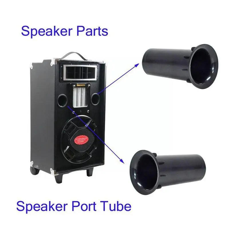 

High Quality Speaker Port Tube 100mm Subwoofer Bass 53mm Guide Inverted Pipe Tube Z4n6