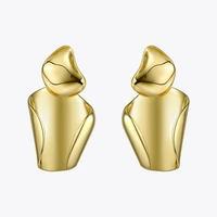 enfashion irregular drop earrings for women 2021 fashion jewelry gold color brincos feminino vintage hanging earings party e1095