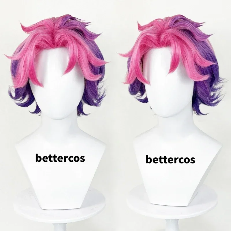 Парик для косплея Kayn Короткие термостойкие синтетические волосы Искусственные