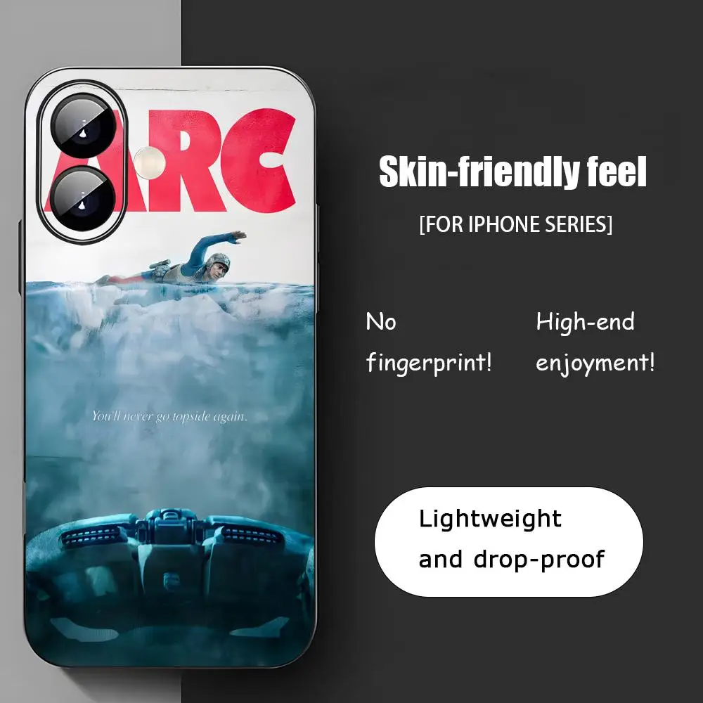 Фото Чехол для телефона Arc Raiders Game Cool для iPhone 17 16 15 14 13 12 11 X XR XS 8 Plus Mini Pro Max, мягкий, черный, противоударный №3