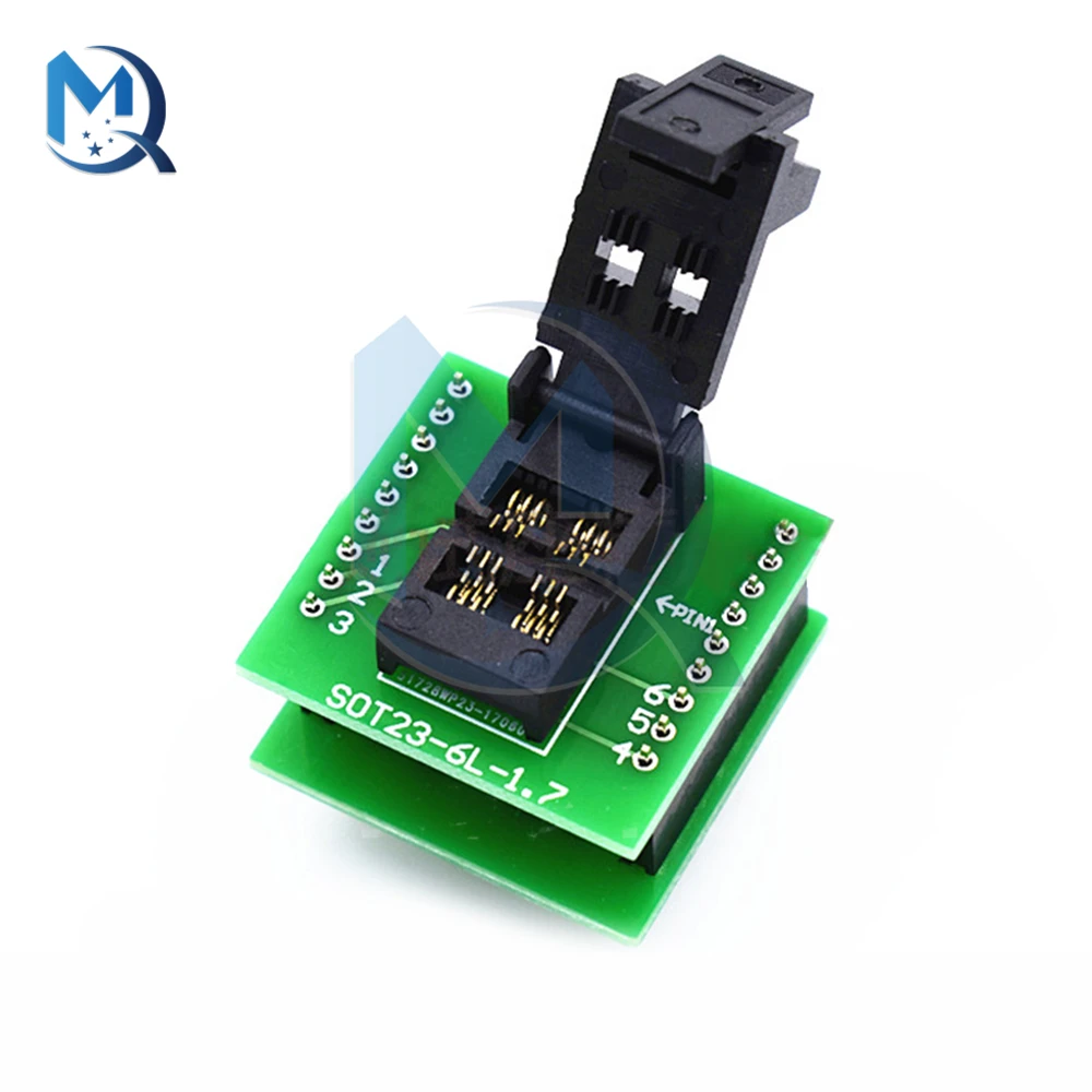 

Aging Test Seat SOT23-3-6L-1.7 Burning Socket fixture Plastic Width 1.7MM