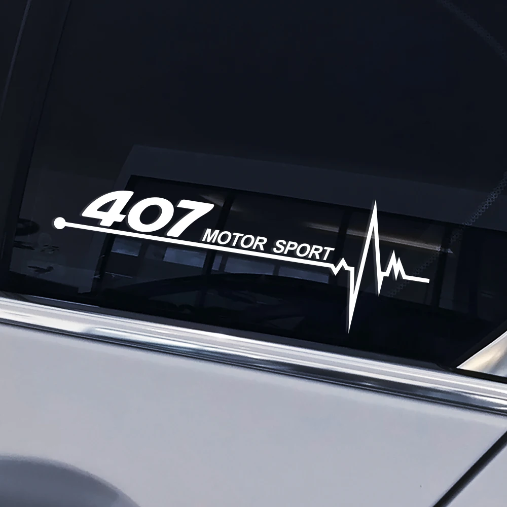 Фото Светоотражающая наклейка на боковое окно для всех моделей Peugeot: 308, 307, RCZ, 208, 206, 207, 407, Rifter, 308SW, 108. №4