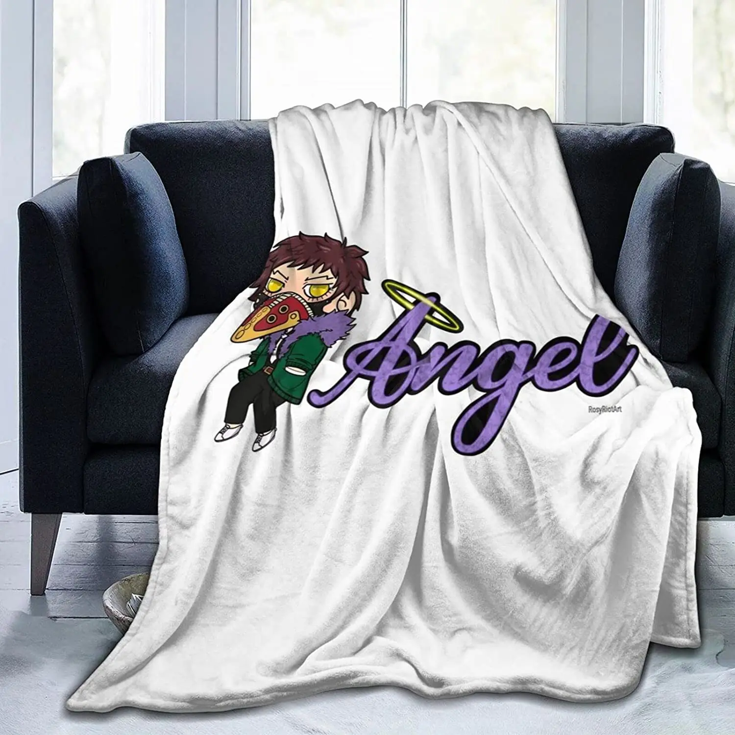 

Overhaul Angel Soft Flannel Blanket Lightweight Fleece Blanket Air Conditioner is Suitable for Bedroom Living Room Sofa