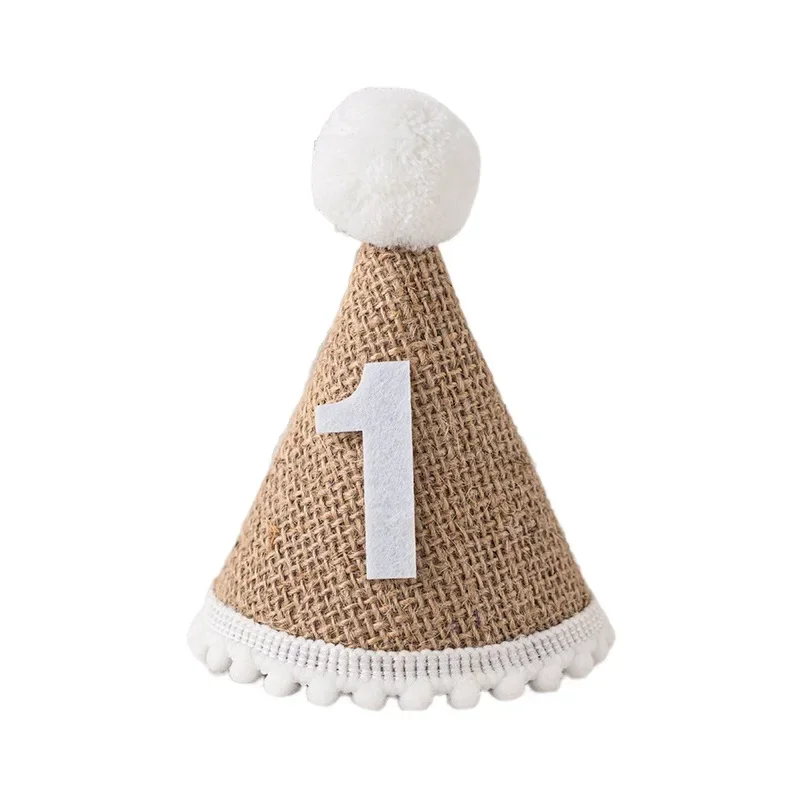 

Льняная корона для дня рождения