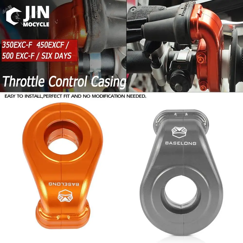 

For KTM 450EXCF 500EXC-F SIX DAYS 2018- 2023 2022 2021 2020 350EXCF 2017 Motorcycle Accessories Aluminum Throttle Control Casing