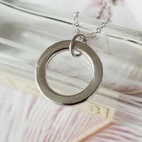 behemian black silver gold color round circle long sweater necklace christmas gifts for women exquisite design jewelry x4691