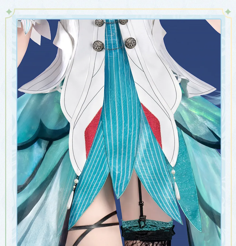 Костюм для косплея Miku Cyan Butterfly Future Dress, полный комплект для женщин, на Хэллоуин, Комик-Кон, для ролевых игр, аниме-вечеринок (art.: 3920db48447e4) - 3920db48447e4