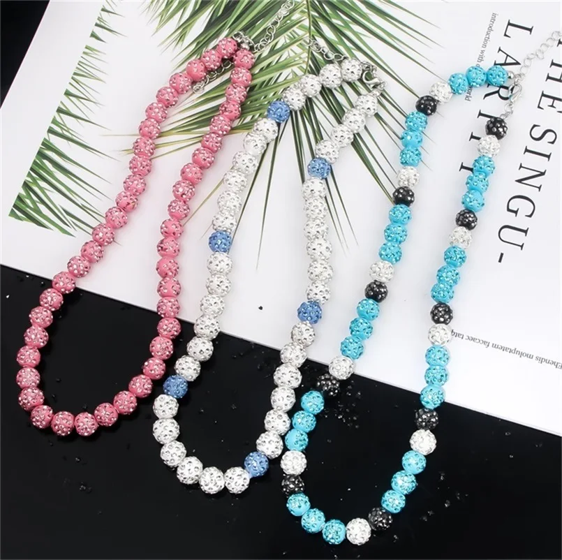 Ожерелье для бейсбола мужчин и женщин ожерелье в стиле унисекс с бисером