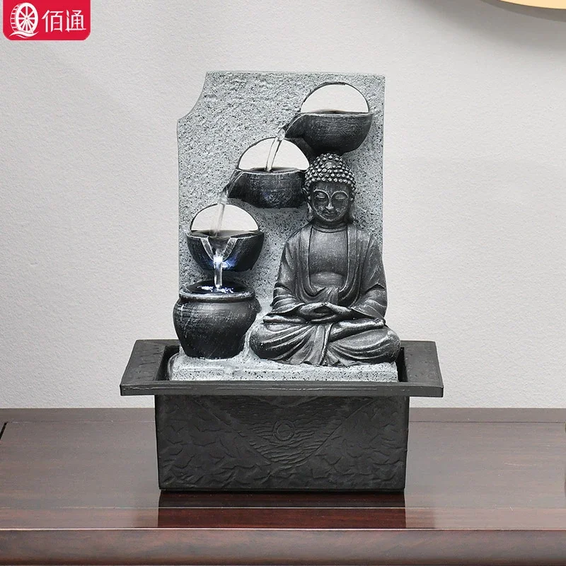 Фэнтезийные подарки домашний настольный фонтан со светодиодной подсветкой