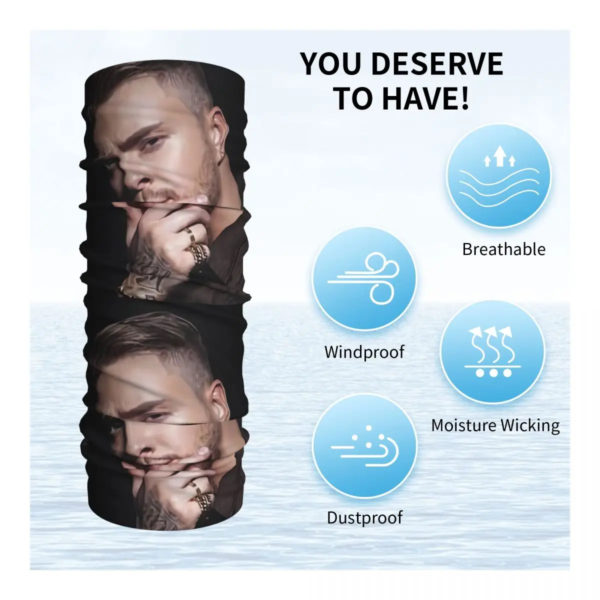 Egor kязычковый русский рэпер бандана на шею гетры для пеших прогулок езды